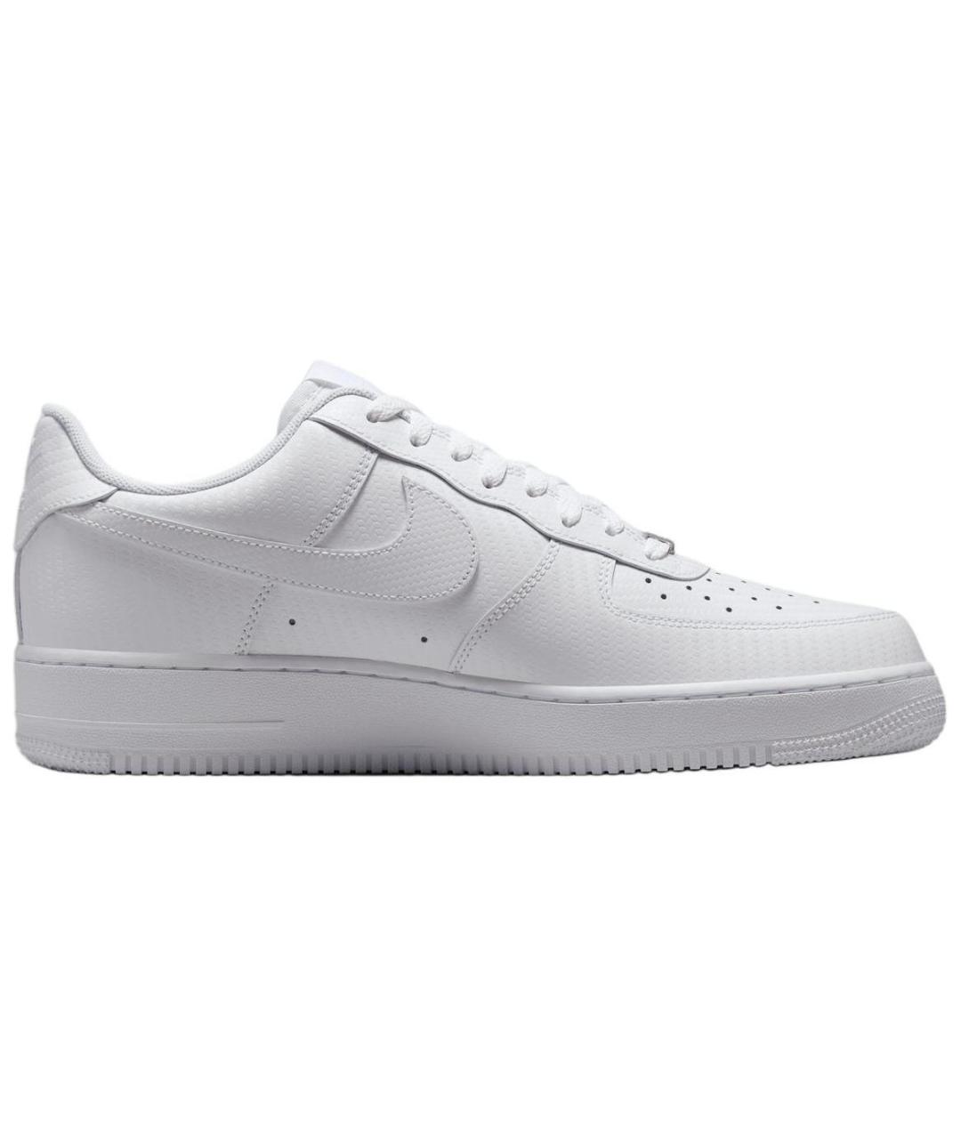 NIKE Белые кожаные кроссовки, фото 3