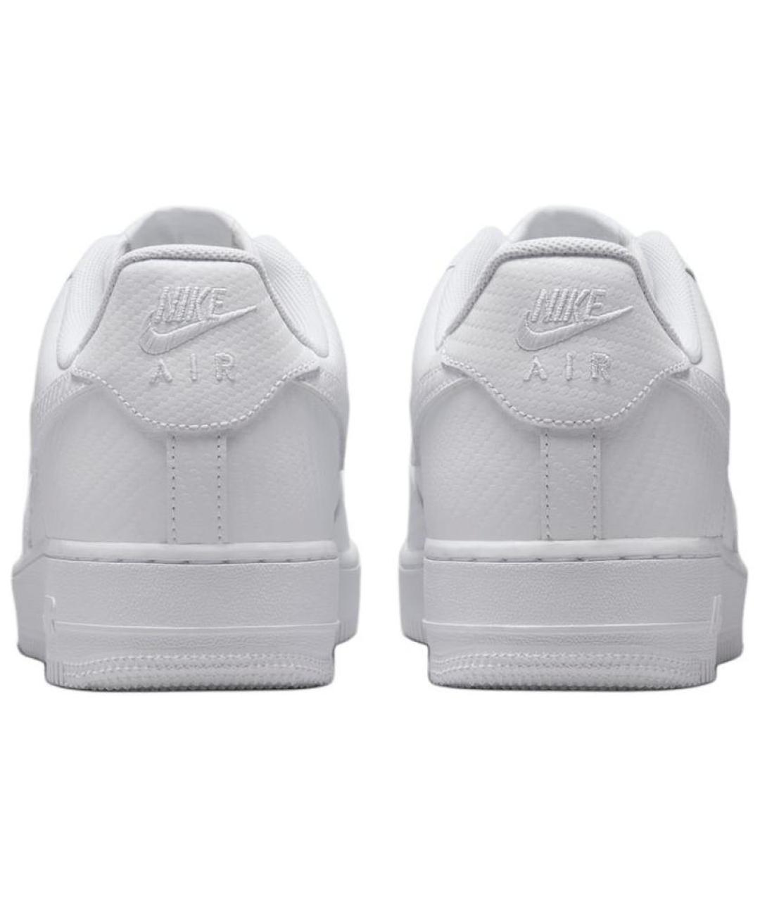 NIKE Белые кожаные кроссовки, фото 6