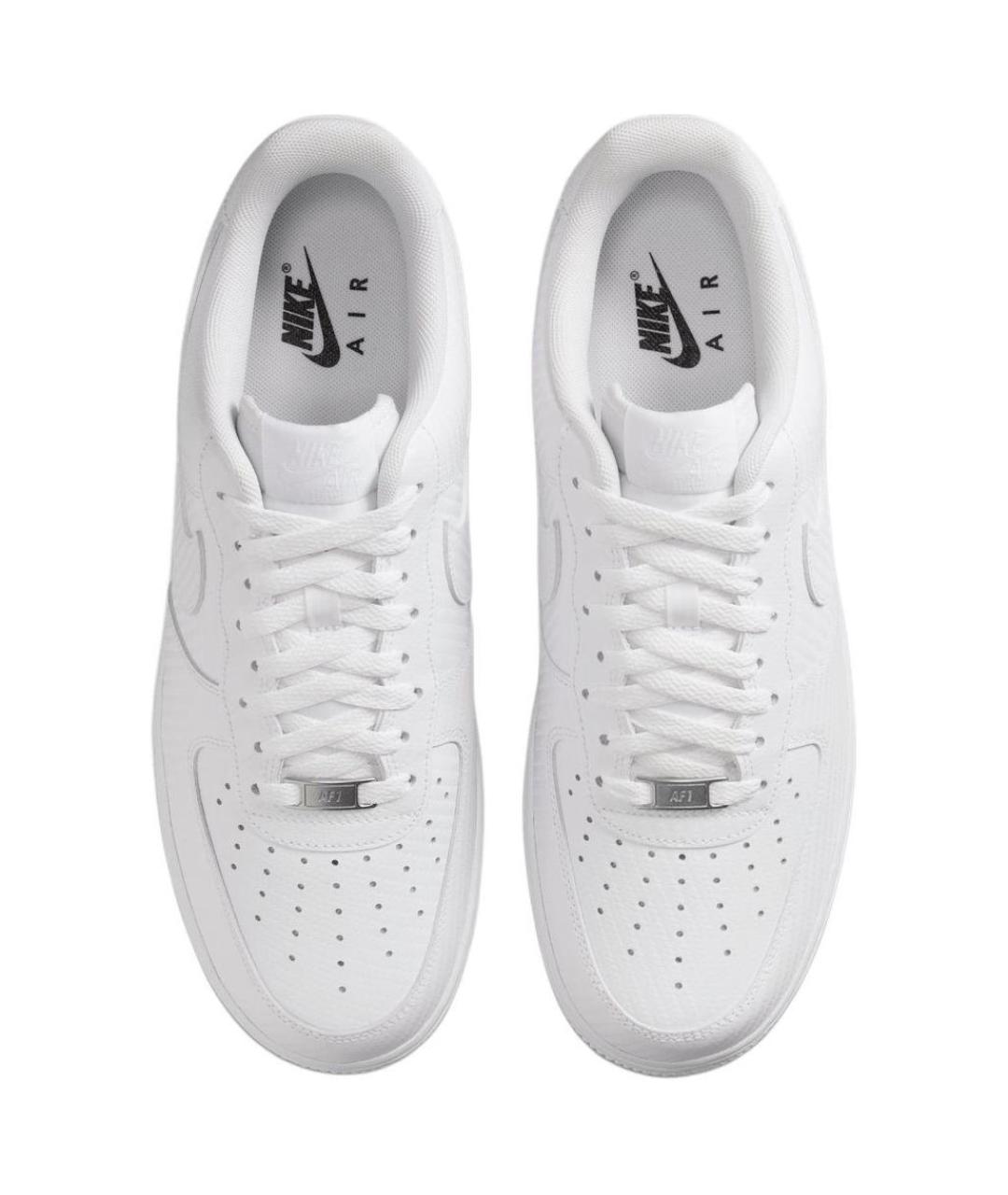 NIKE Белые кожаные кроссовки, фото 5