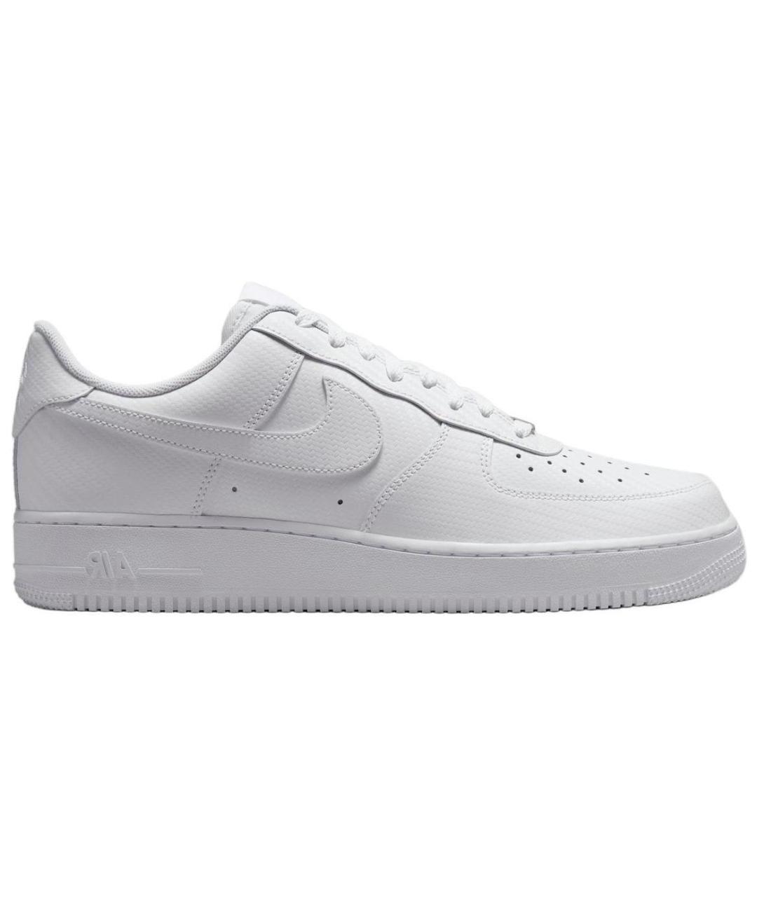NIKE Белые кожаные кроссовки, фото 1