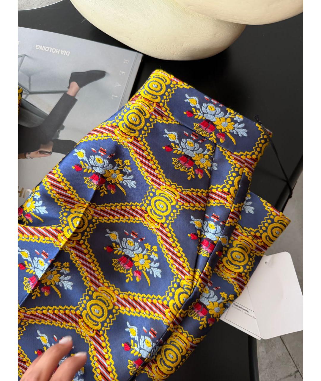 GUCCI Мульти брюки широкие, фото 3