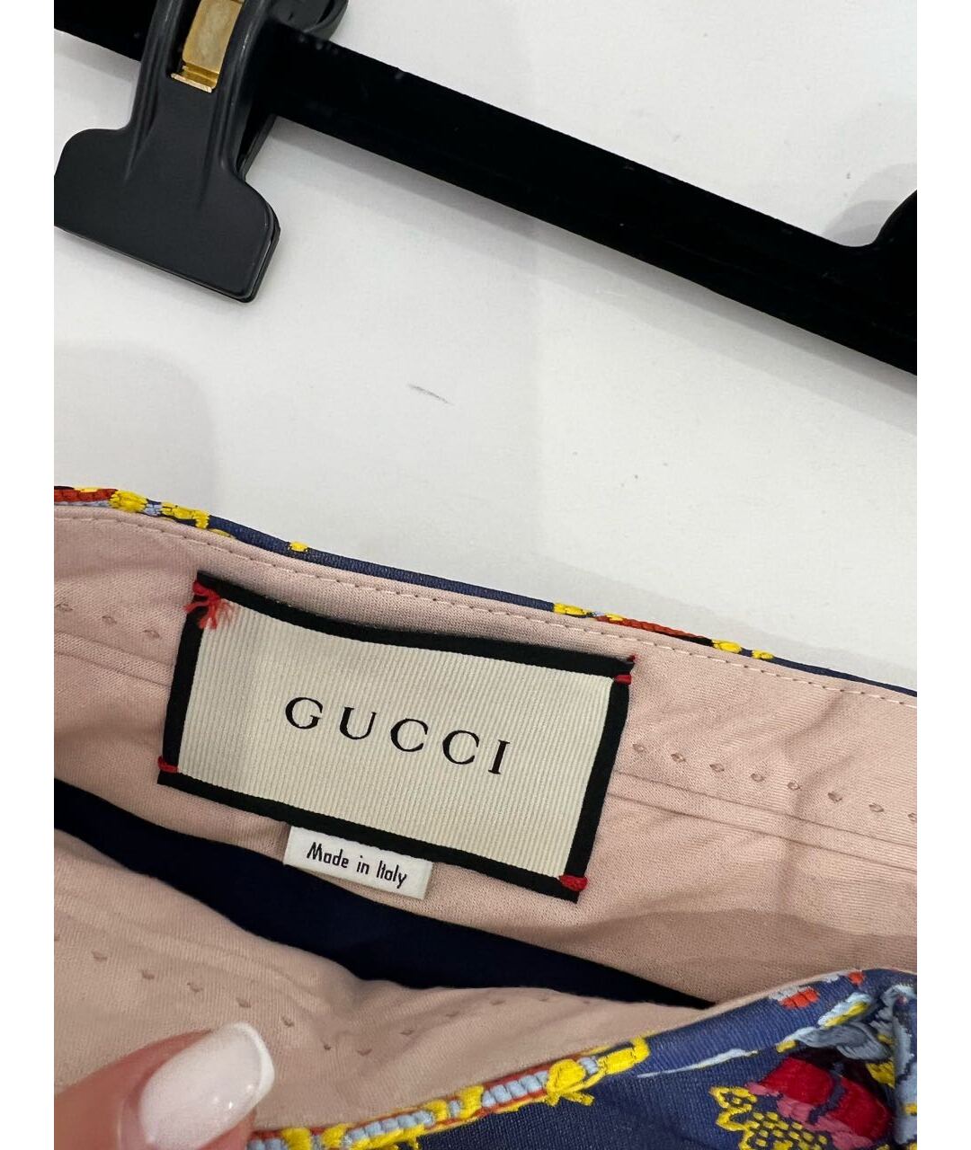 GUCCI Мульти брюки широкие, фото 4