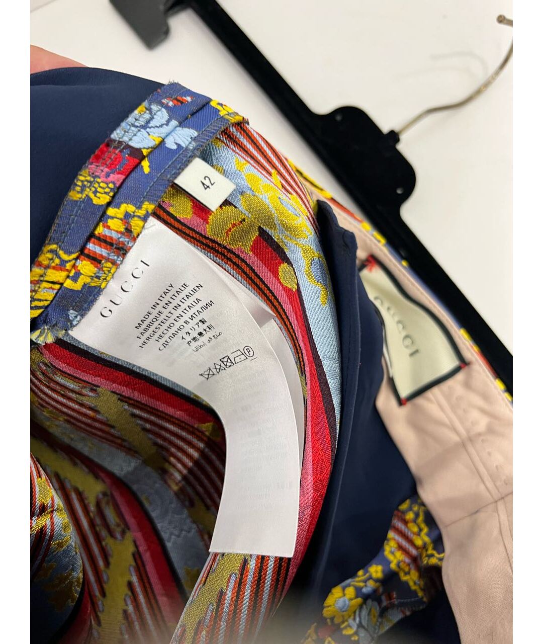 GUCCI Мульти брюки широкие, фото 5