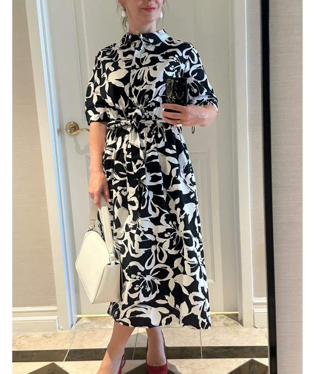 DKNY Мульти хлопковое повседневное платье, фото 2