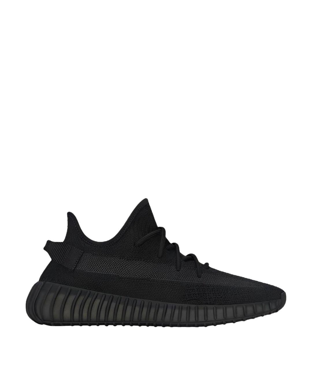 ADIDAS YEEZY Черные низкие кроссовки / кеды, фото 1