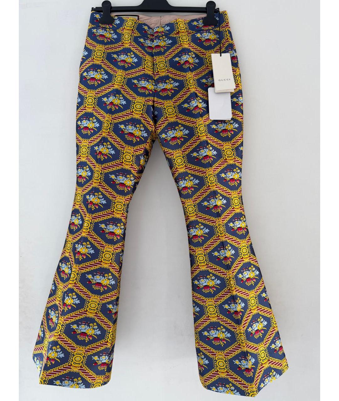 GUCCI Мульти брюки широкие, фото 3