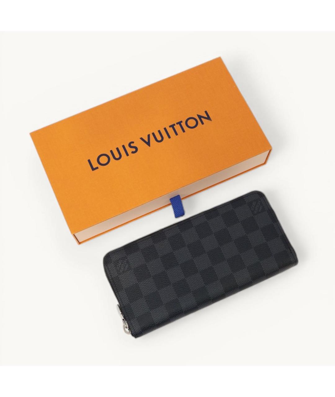 LOUIS VUITTON Черный кошелек, фото 2