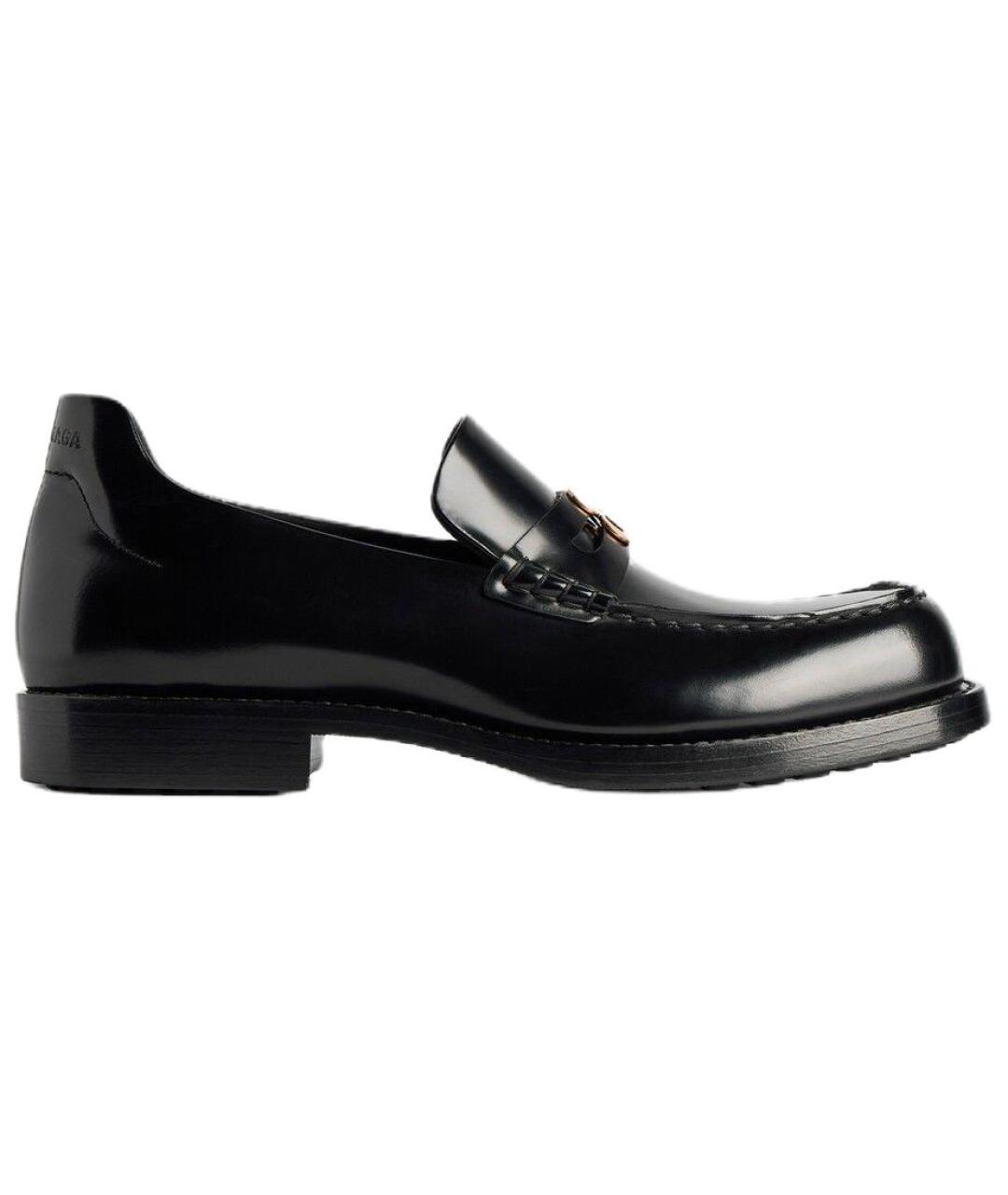 BALENCIAGA Черные лоферы, фото 1