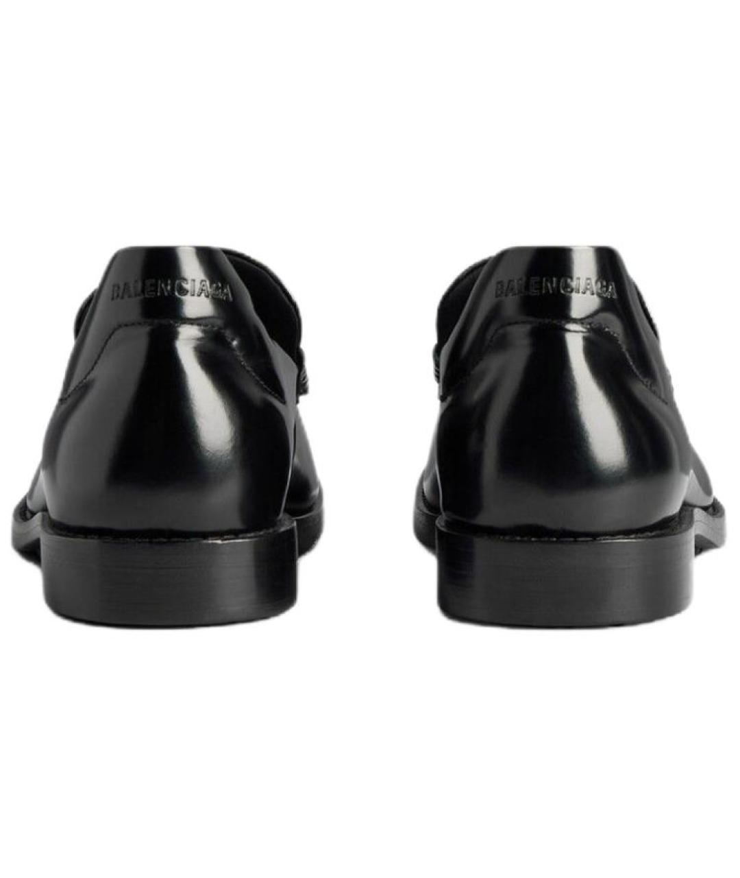 BALENCIAGA Черные лоферы, фото 3