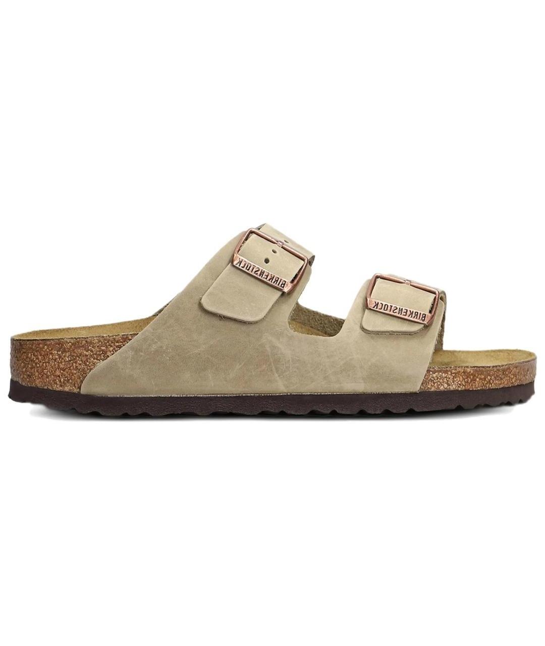 BIRKENSTOCK Бежевые сандалии, фото 1