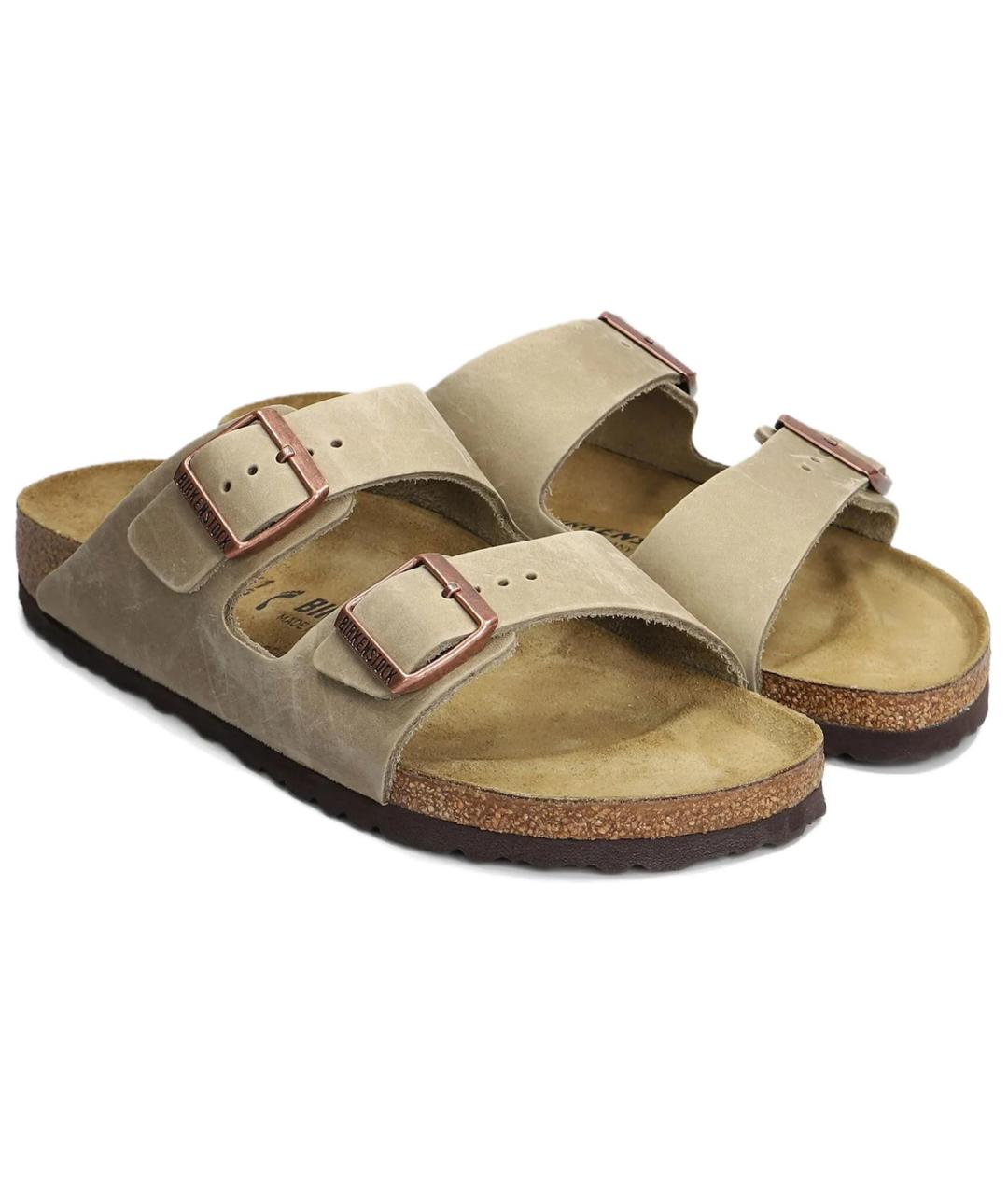 BIRKENSTOCK Бежевые сандалии, фото 2