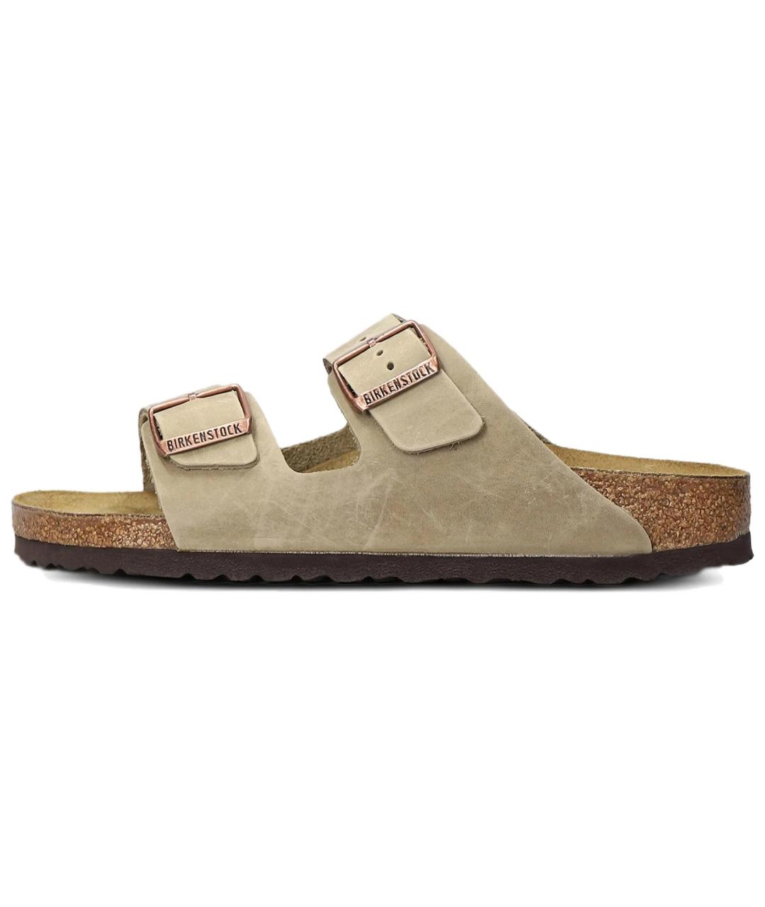 BIRKENSTOCK Бежевые сандалии, фото 4