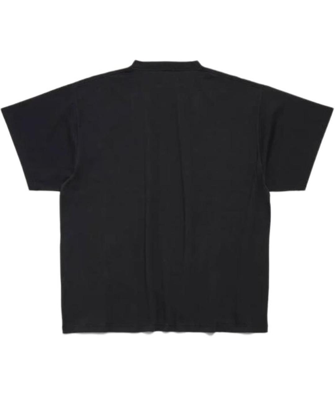 BALENCIAGA Черная футболка, фото 2
