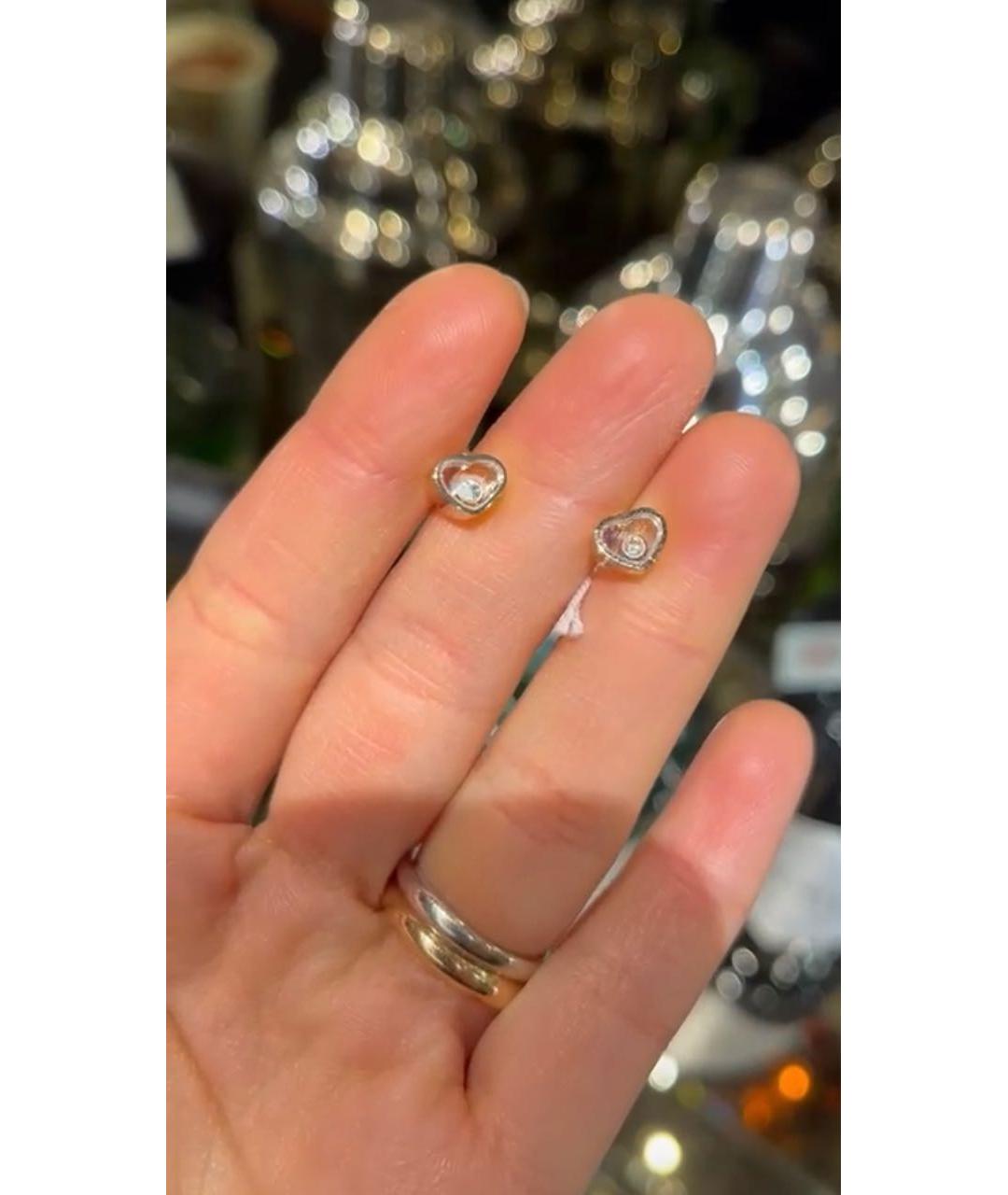 CHOPARD Розовые серьги из розового золота, фото 5