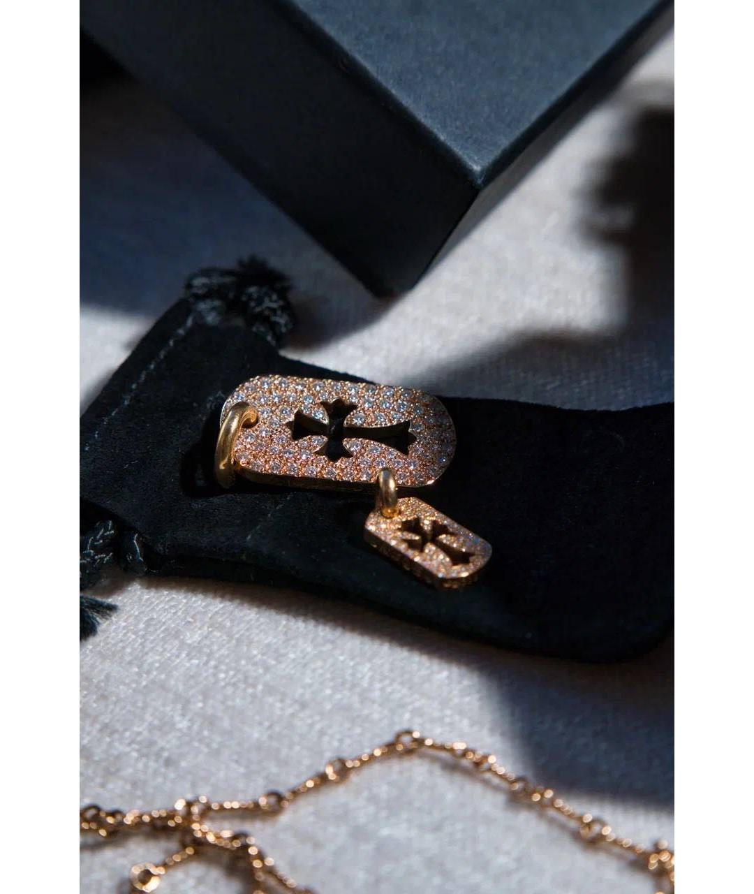 CHROME HEARTS Золотая подвеска из желтого золота, фото 3