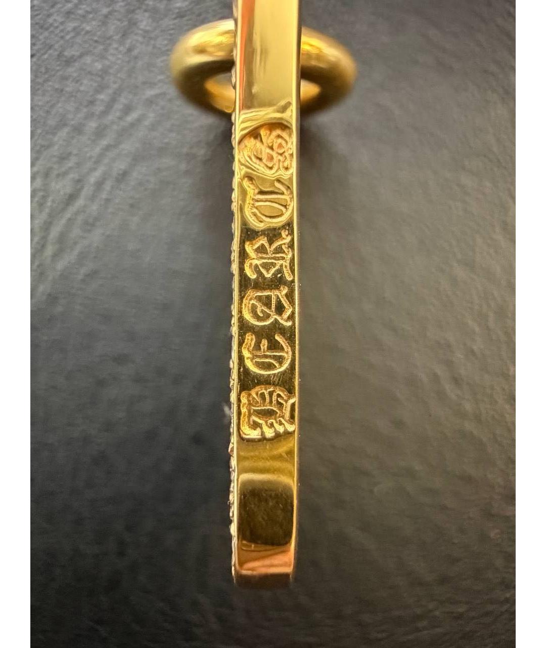 CHROME HEARTS Золотая подвеска из желтого золота, фото 7