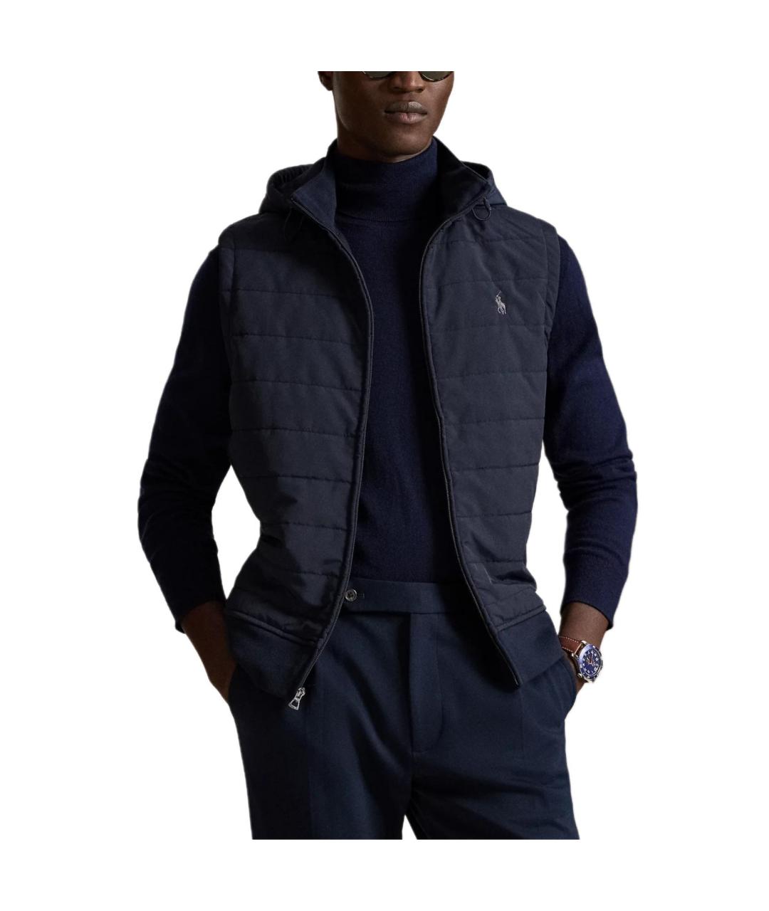 POLO RALPH LAUREN Темно-синий жилет, фото 2