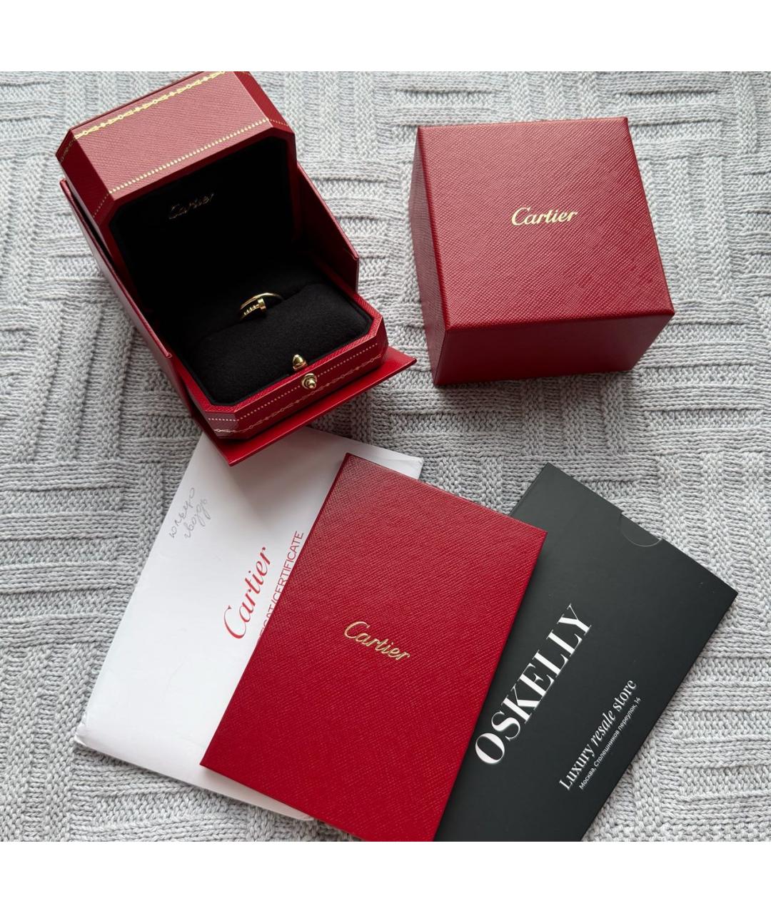 CARTIER Золотое кольцо из желтого золота, фото 2