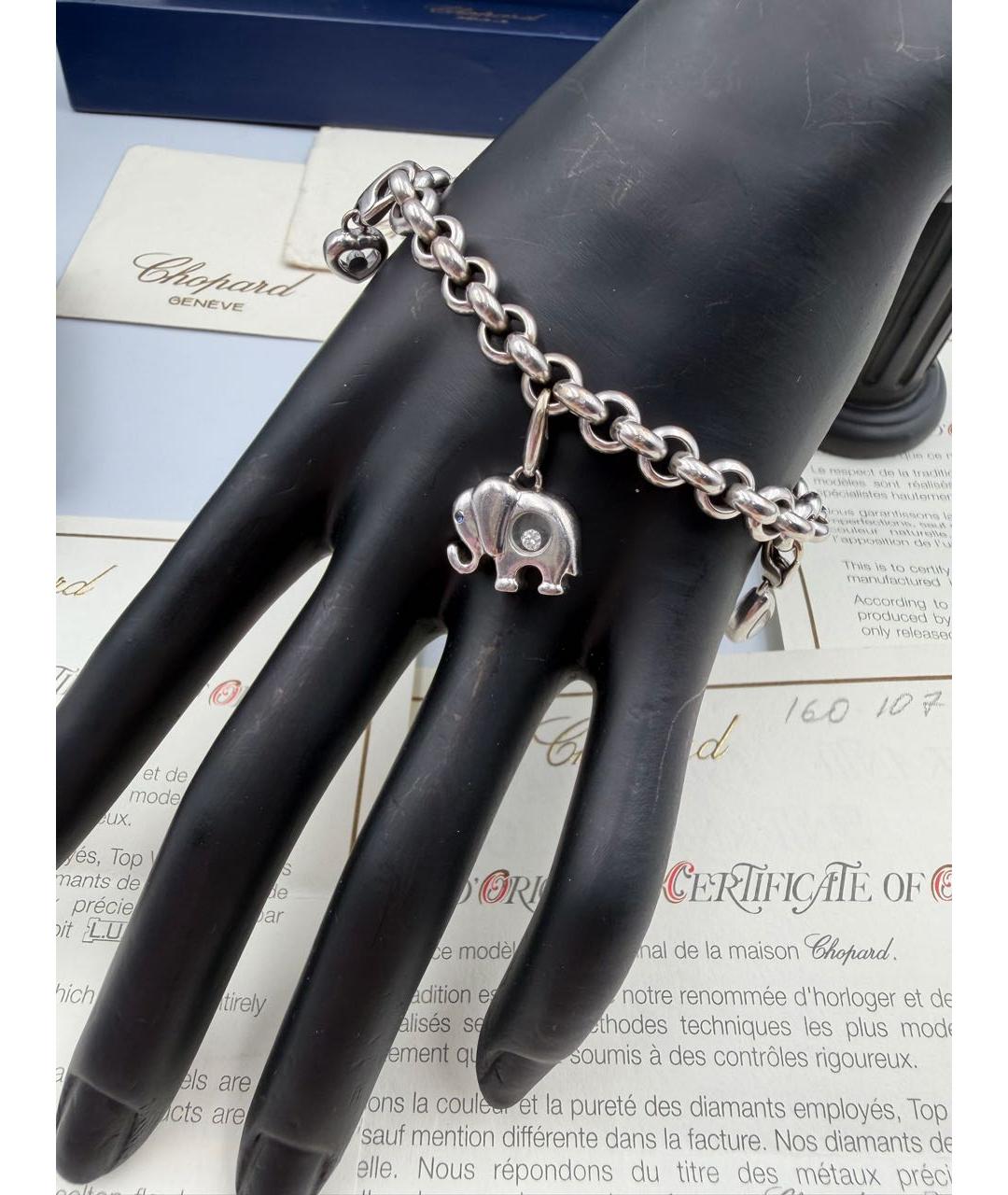 CHOPARD Золотой браслет из белого золота, фото 9
