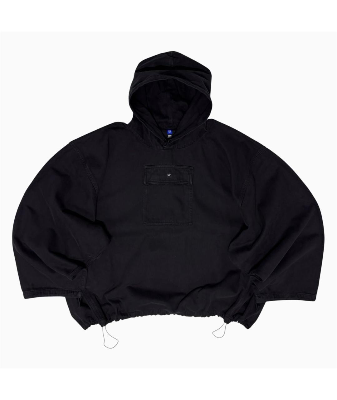 YEEZY Черная хлопковая куртка, фото 9
