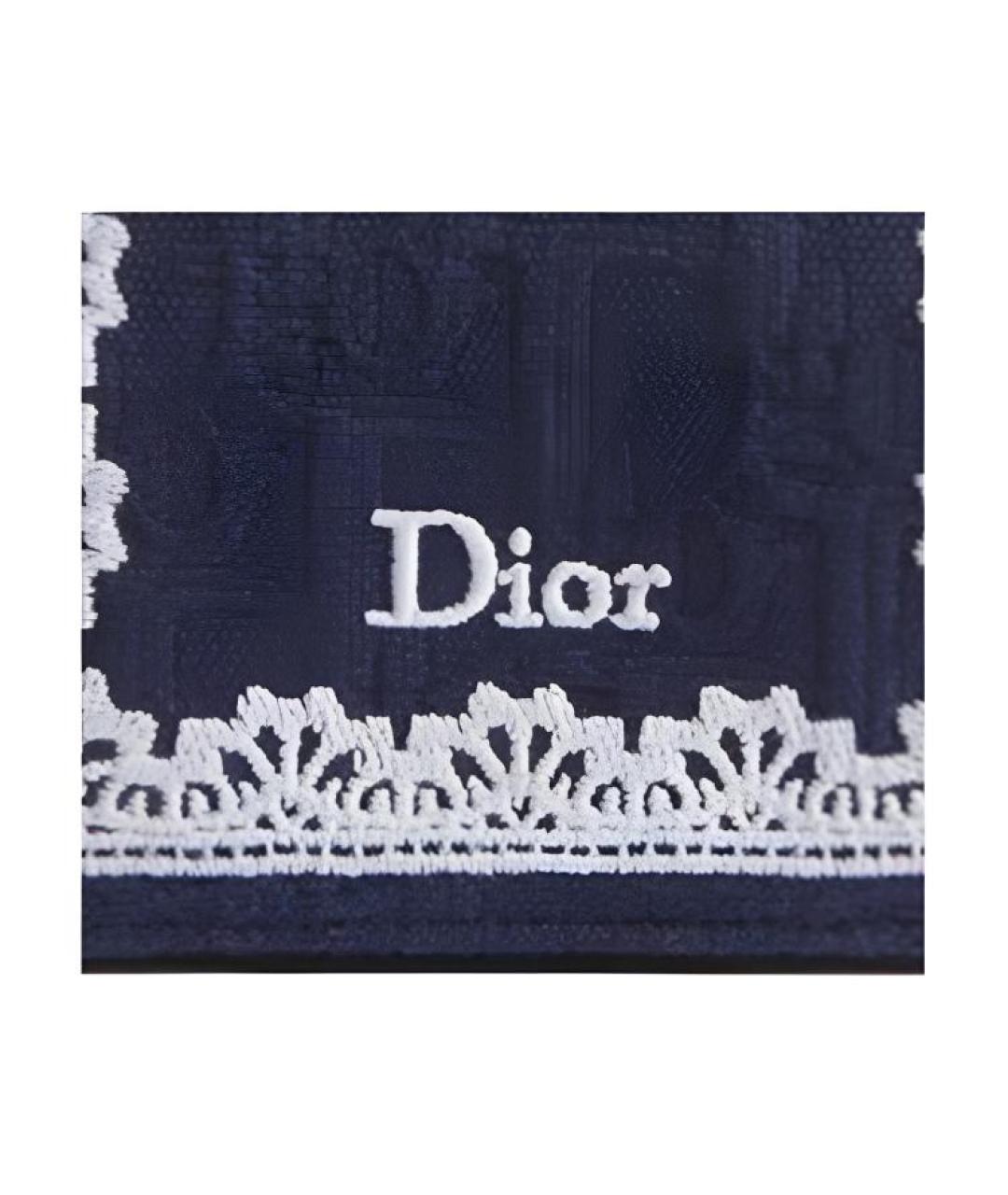 CHRISTIAN DIOR Синий кошелек, фото 5