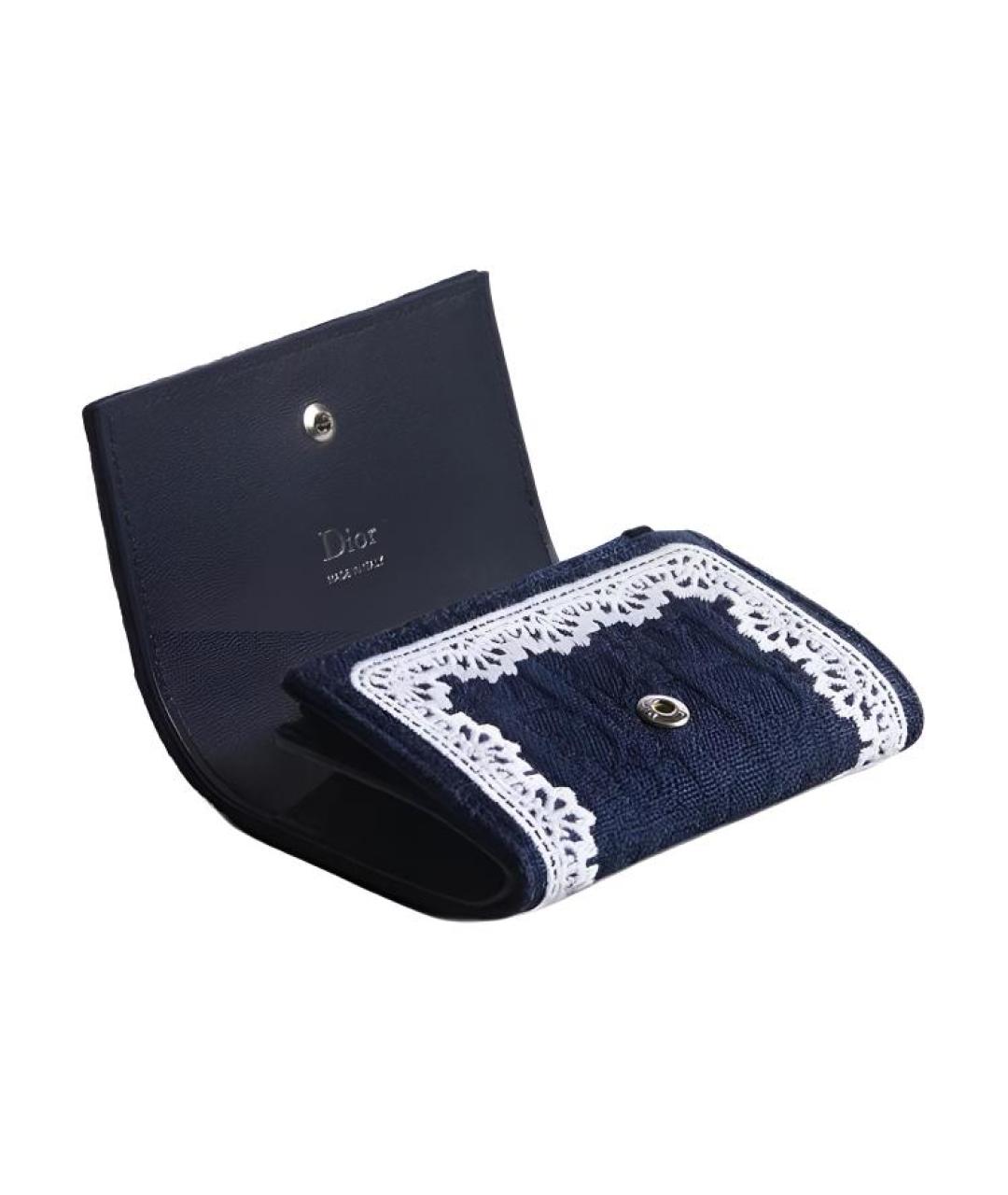 CHRISTIAN DIOR Синий кошелек, фото 3
