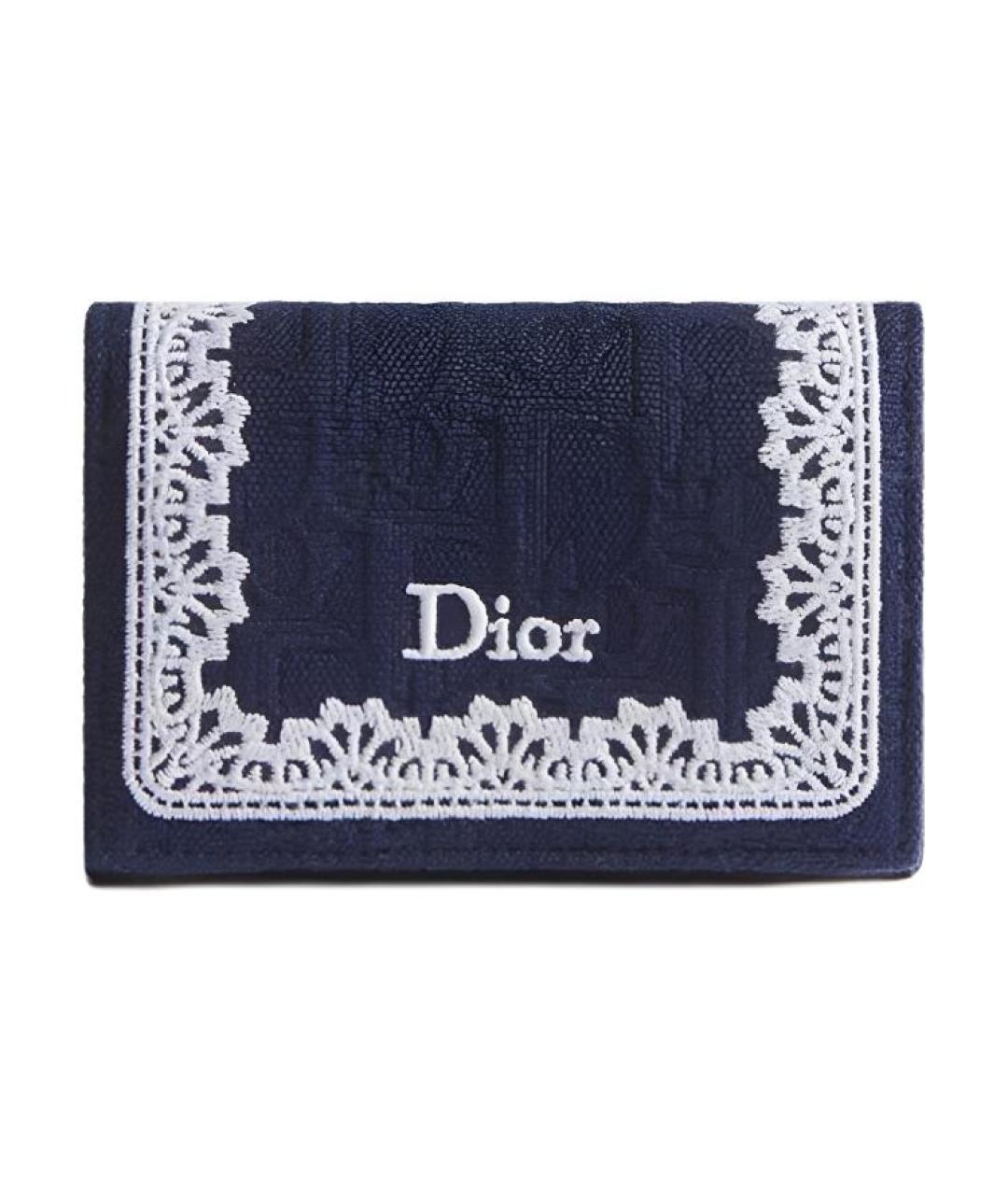 CHRISTIAN DIOR Синий кошелек, фото 1