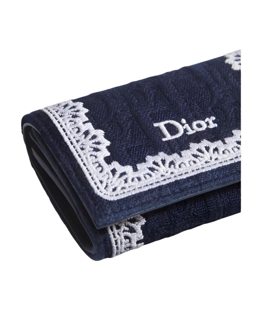 CHRISTIAN DIOR Синий кошелек, фото 4