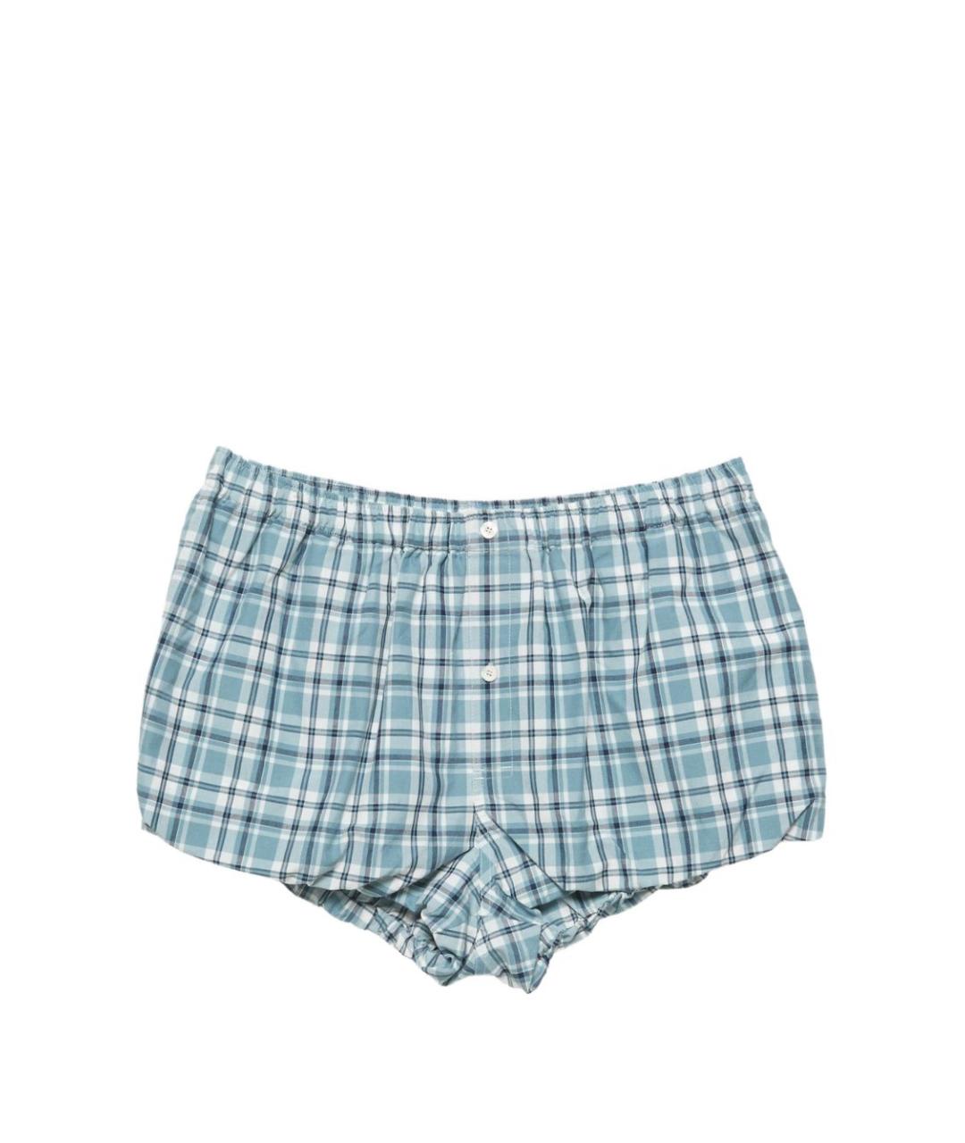 ACNE STUDIOS Голубые шорты, фото 1