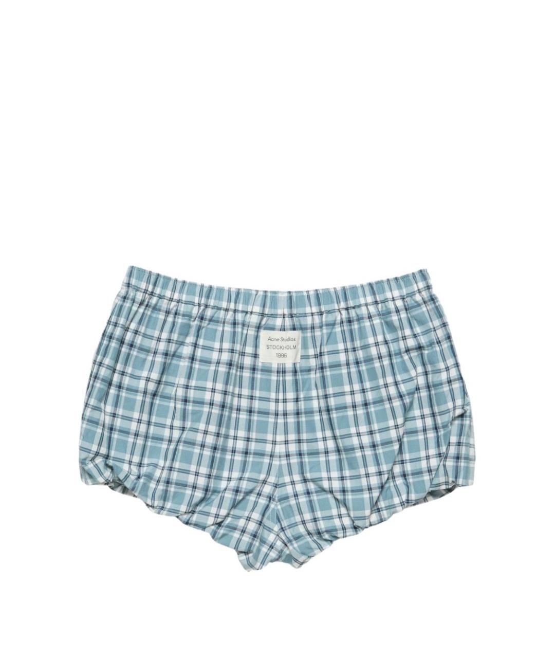 ACNE STUDIOS Голубые шорты, фото 3