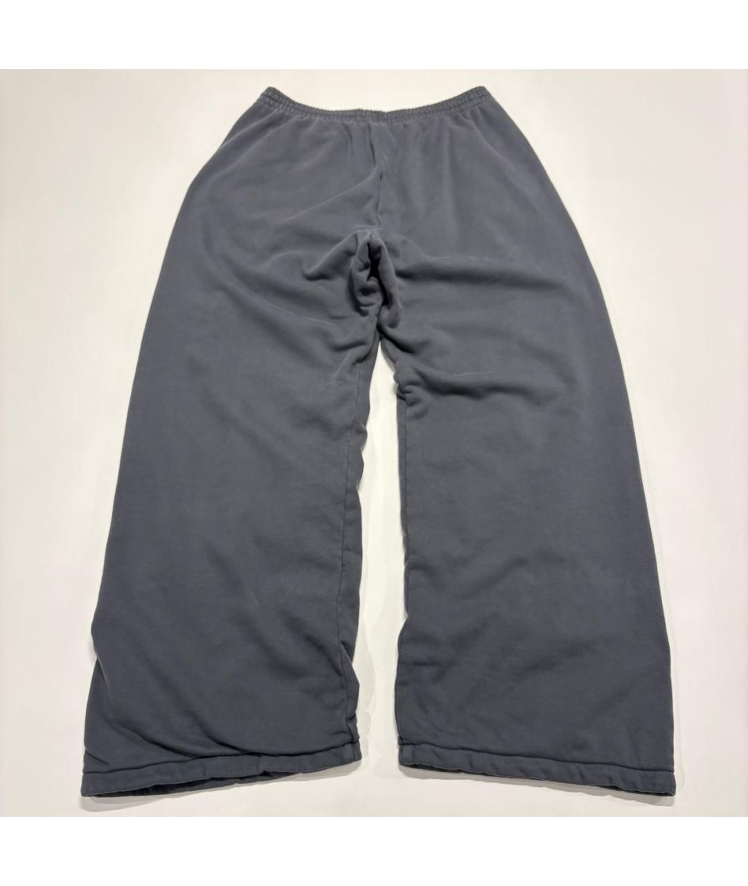YEEZY Серые хлопковые повседневные брюки, фото 4