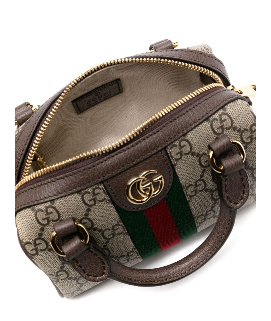 GUCCI Бежевая сумка тоут, фото 4