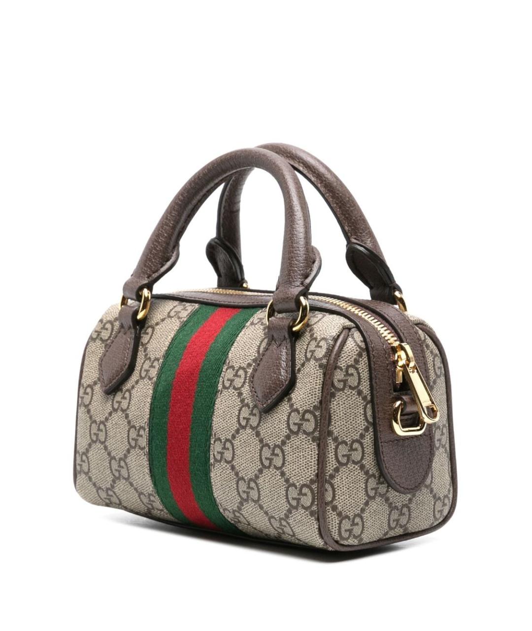 GUCCI Бежевая сумка тоут, фото 3