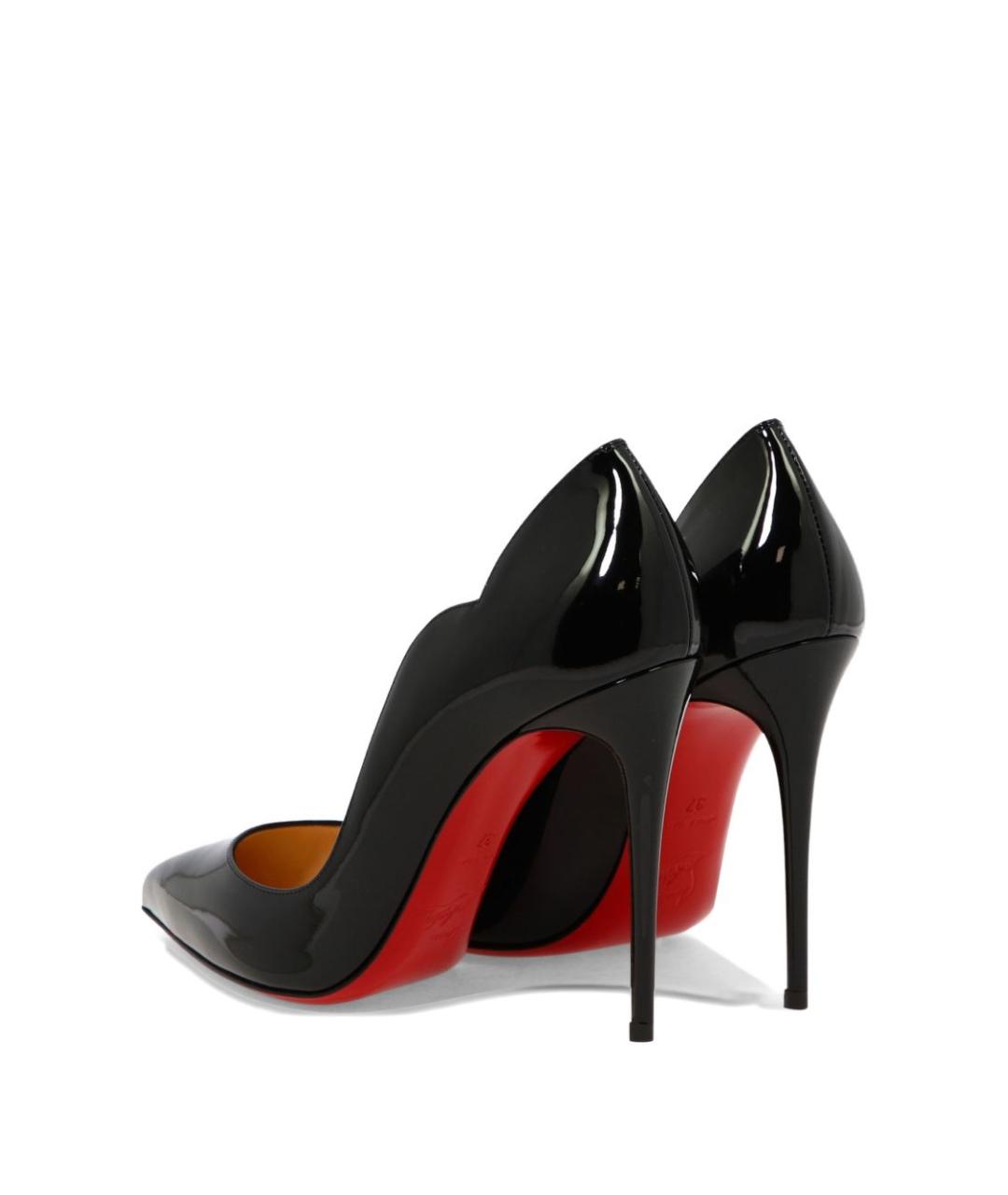 CHRISTIAN LOUBOUTIN Черные туфли из лакированной кожи, фото 5