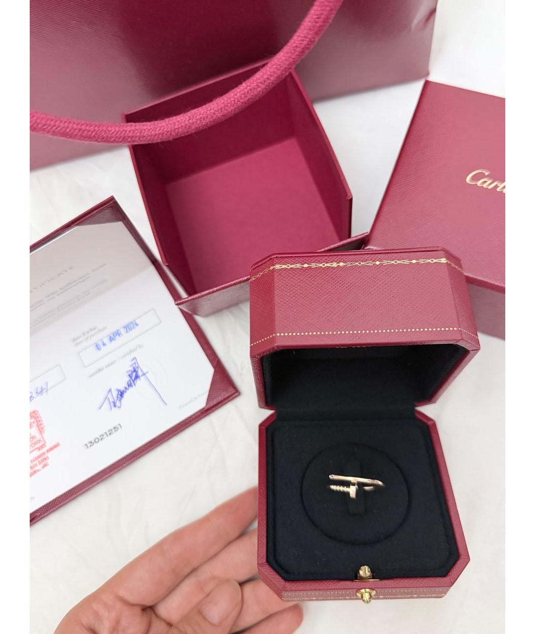 CARTIER Розовое кольцо из розового золота, фото 4