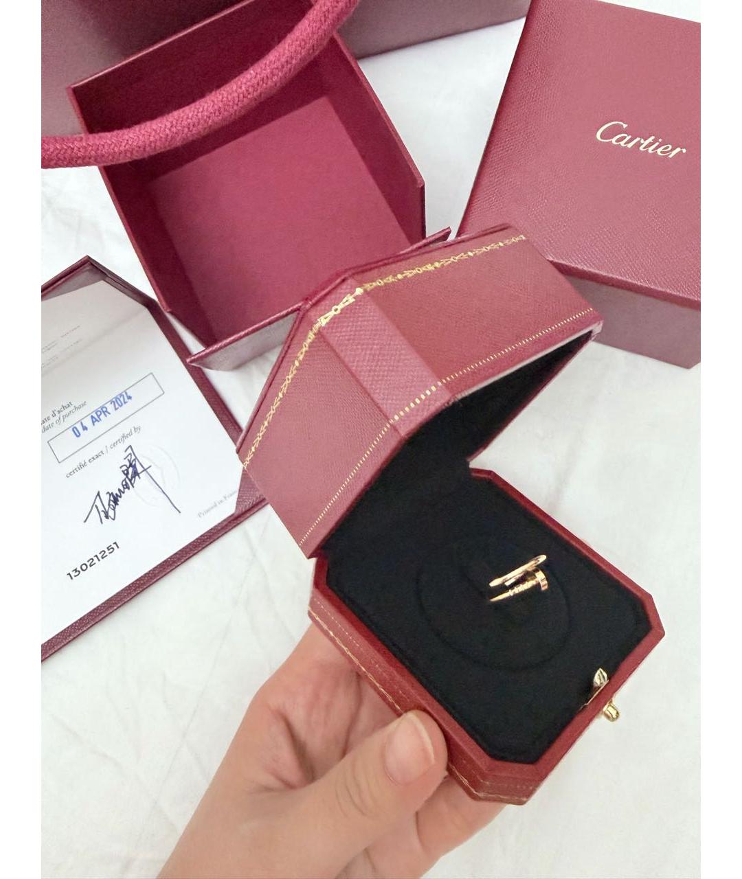 CARTIER Розовое кольцо из розового золота, фото 6
