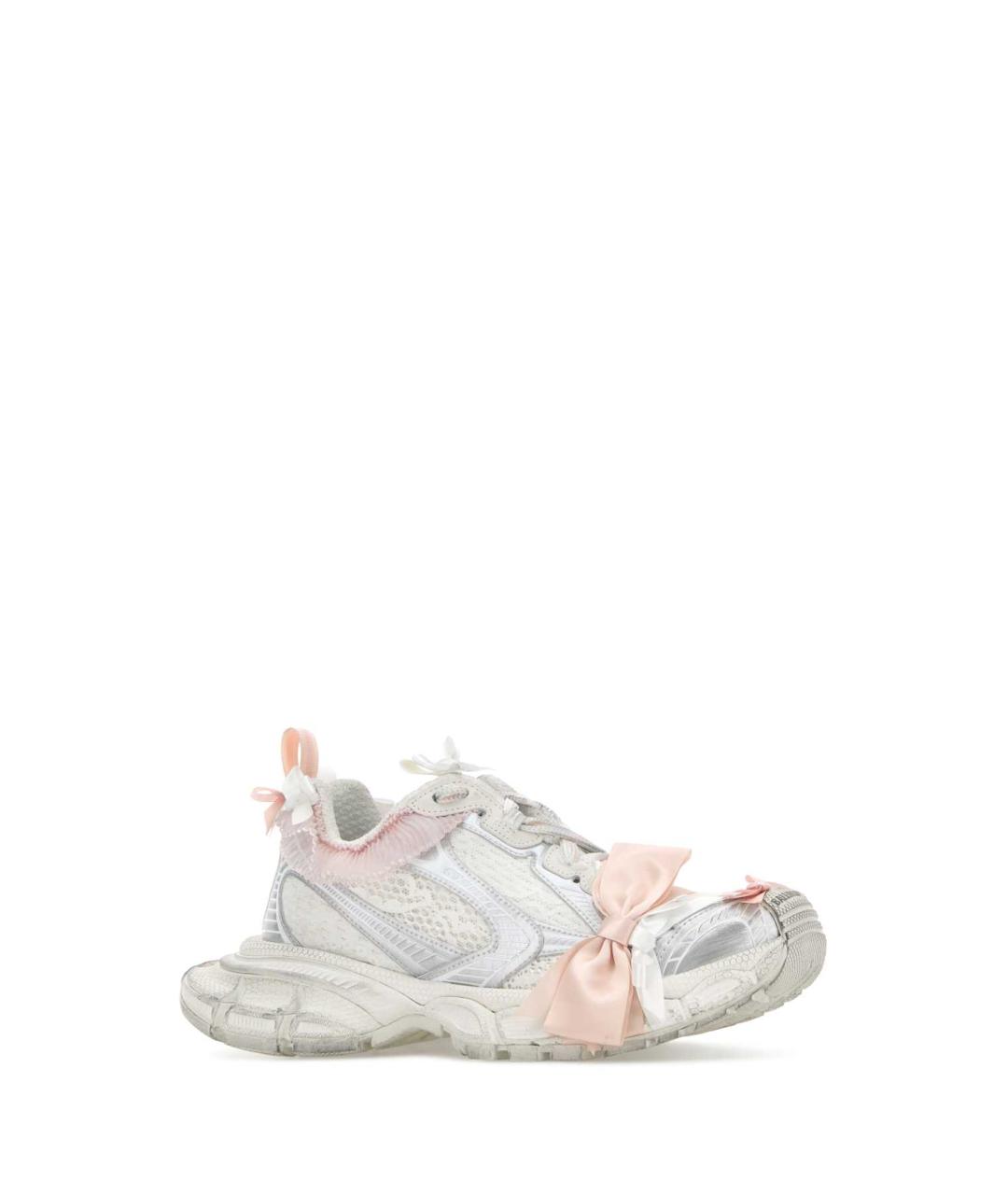 BALENCIAGA Белые текстильные кроссовки, фото 2