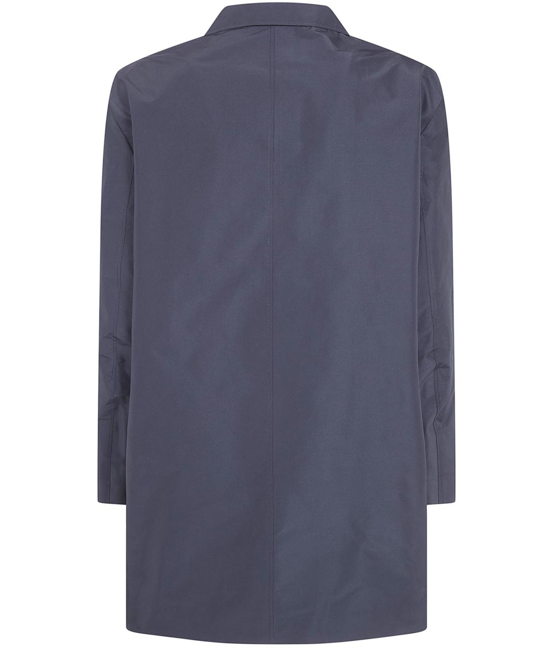JIL SANDER Черное полиэстеровое пальто, фото 2