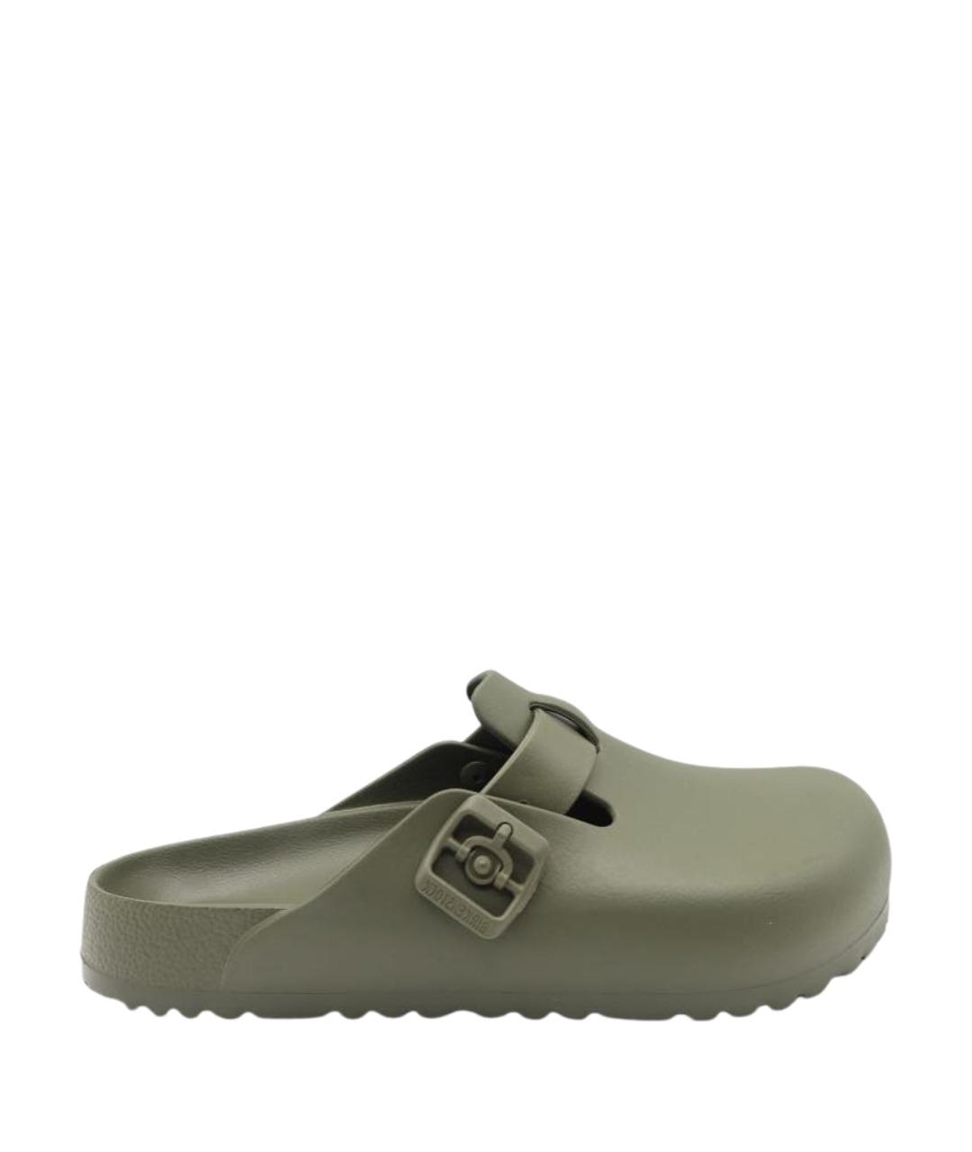 BIRKENSTOCK Зеленые резиновые сандалии, фото 1