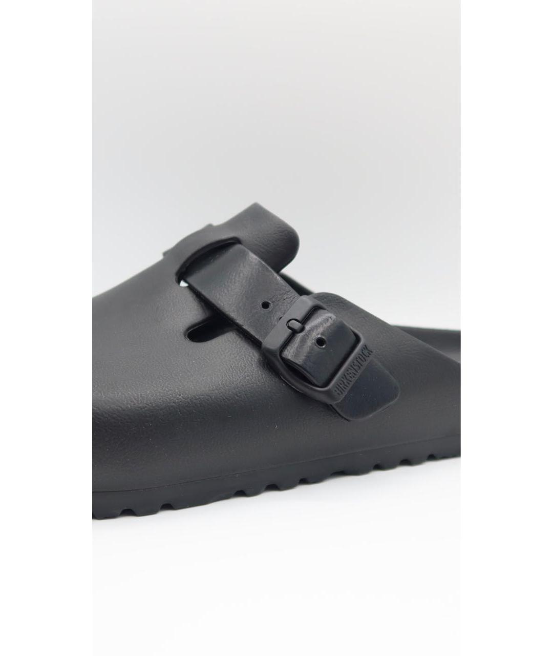 BIRKENSTOCK Черные резиновые сандалии, фото 2