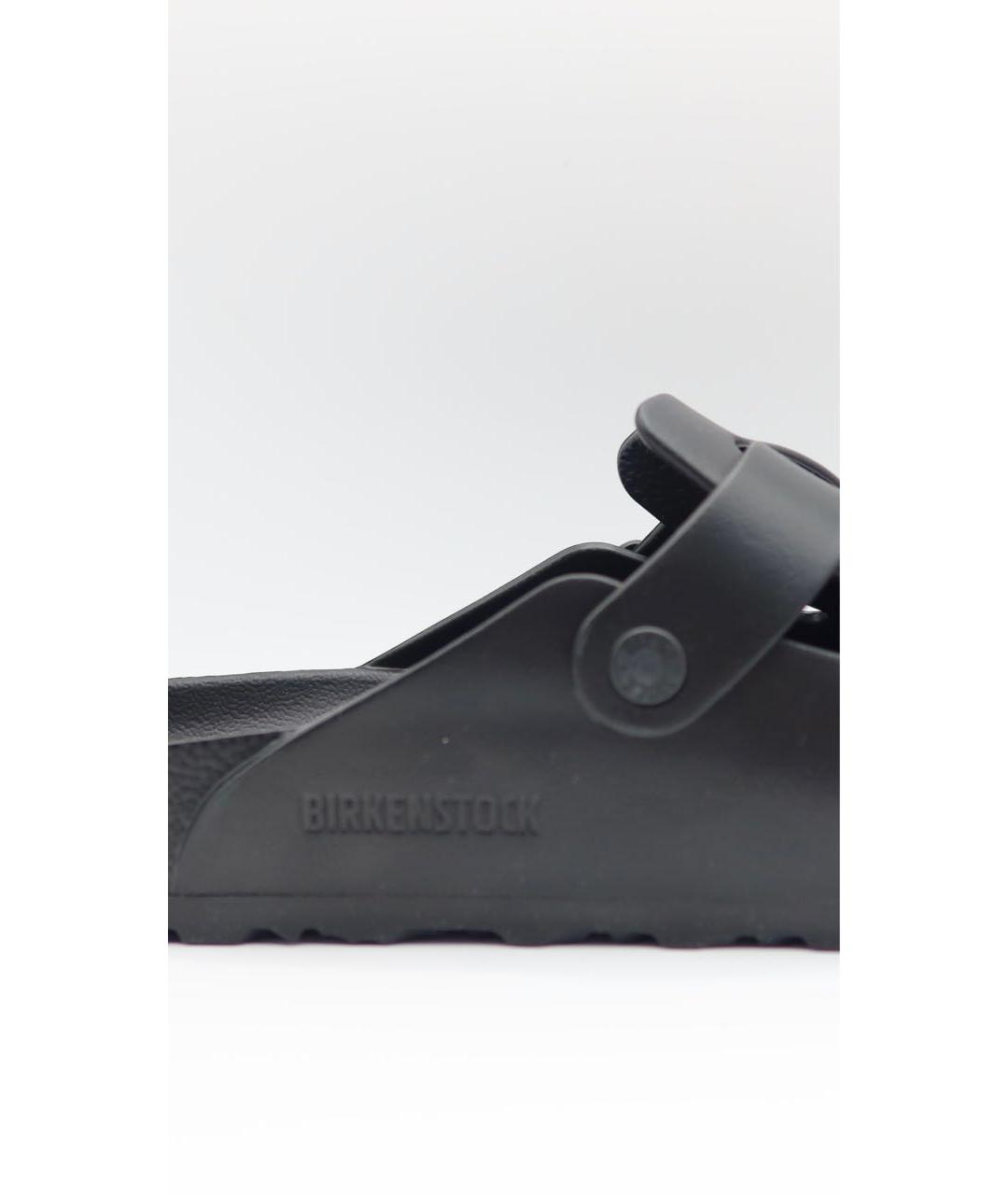 BIRKENSTOCK Черные резиновые сандалии, фото 3