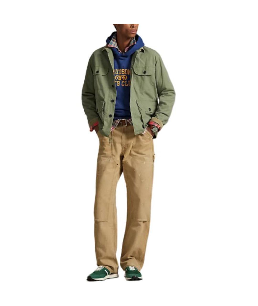 POLO RALPH LAUREN Зеленая куртка, фото 2