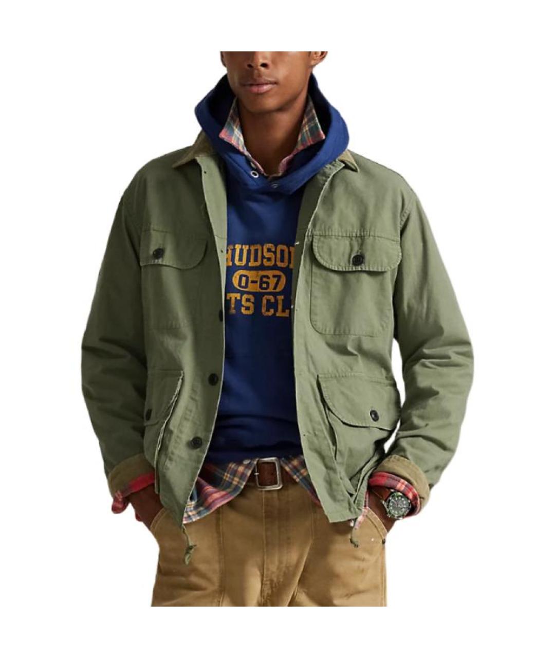 POLO RALPH LAUREN Зеленая куртка, фото 3