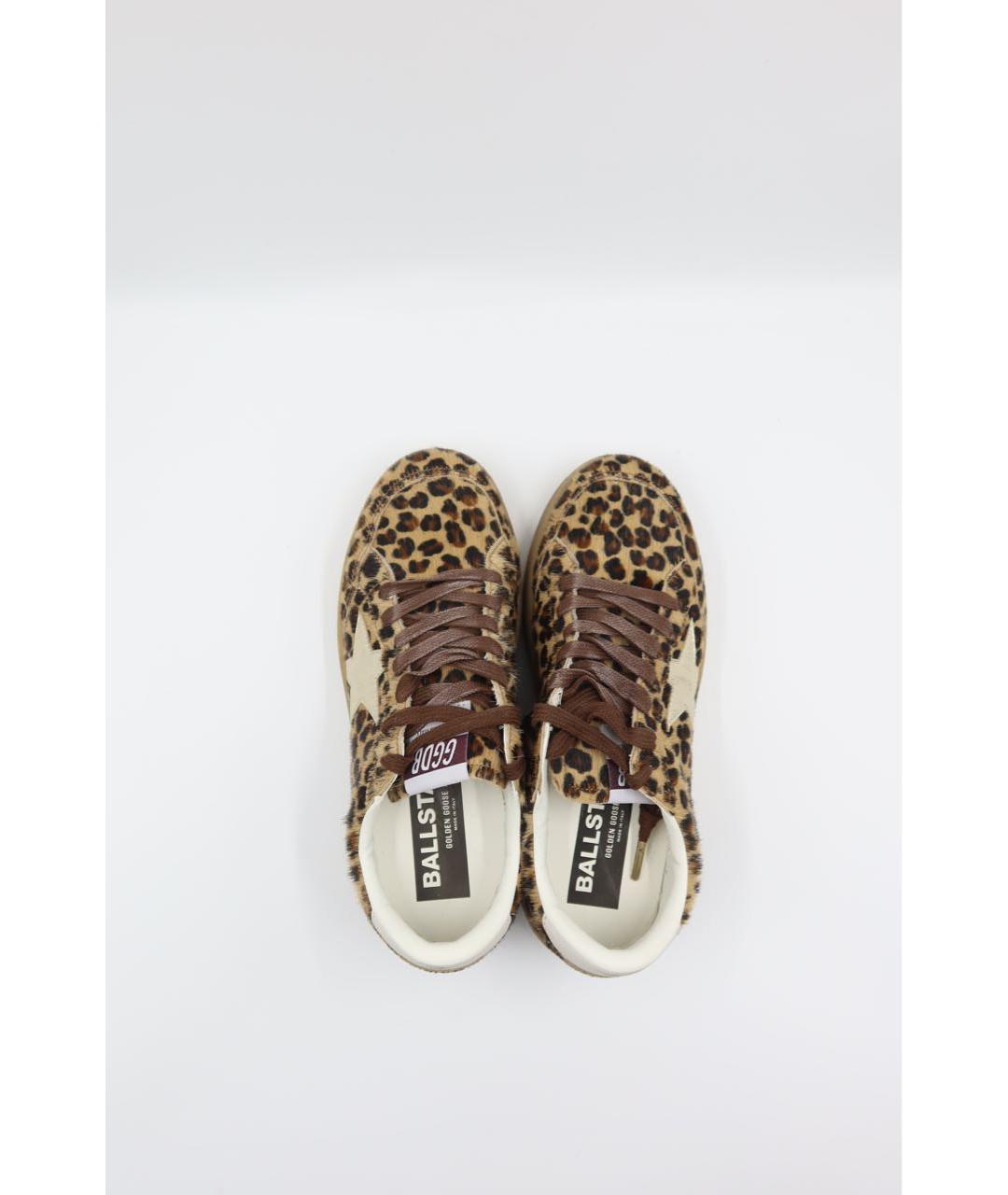 GOLDEN GOOSE DELUXE BRAND Мульти кожаные кеды, фото 6