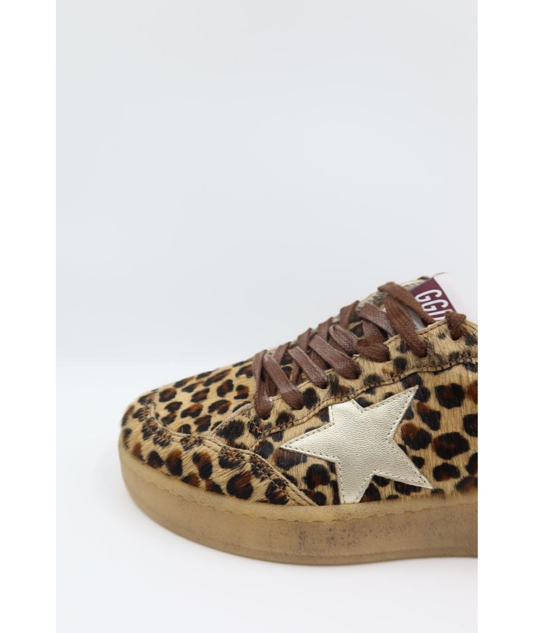 GOLDEN GOOSE DELUXE BRAND Мульти кожаные кеды, фото 2