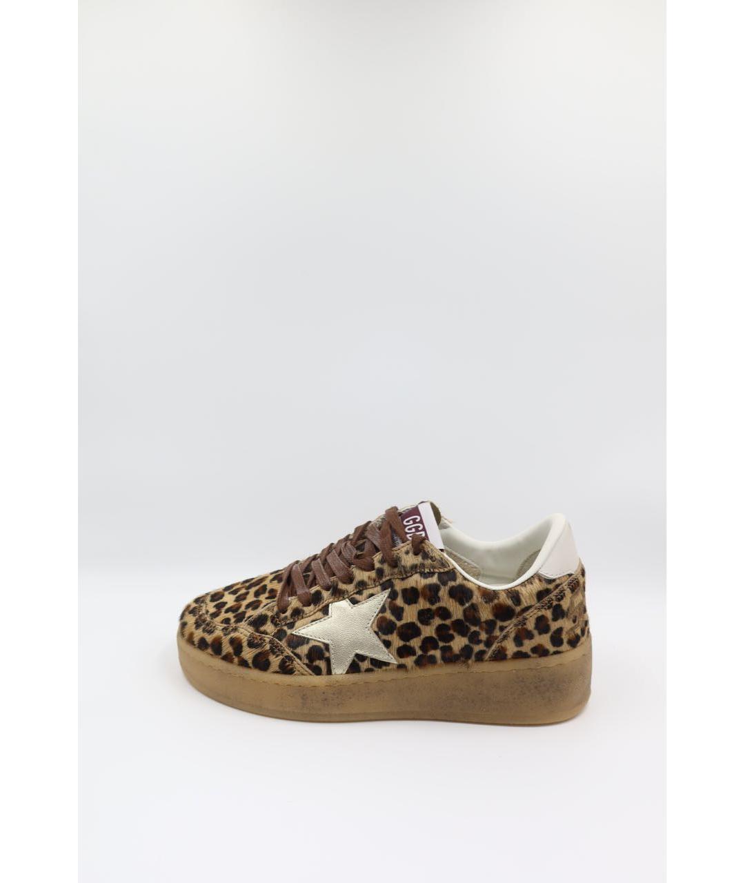 GOLDEN GOOSE DELUXE BRAND Мульти кожаные кеды, фото 7