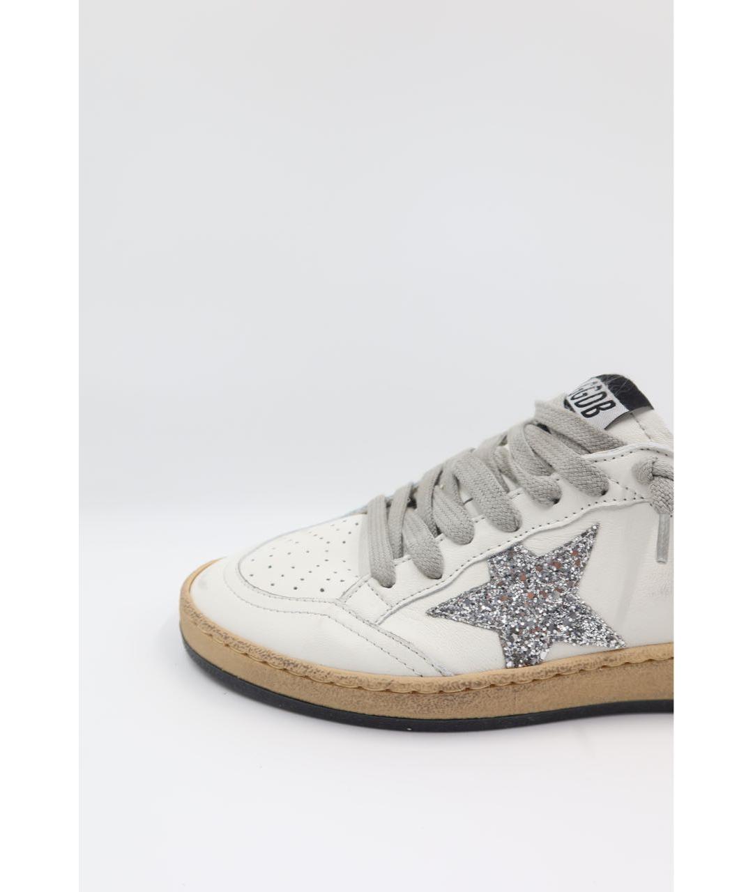 GOLDEN GOOSE DELUXE BRAND Белые кожаные кеды, фото 2