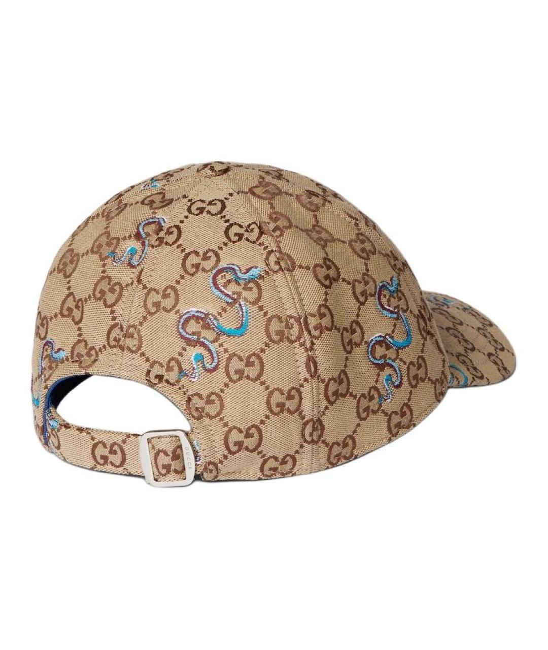GUCCI Коричневая кепка/бейсболка, фото 3