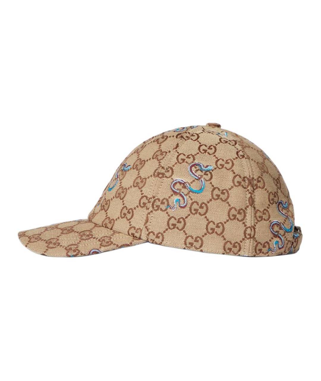 GUCCI Коричневая кепка/бейсболка, фото 2