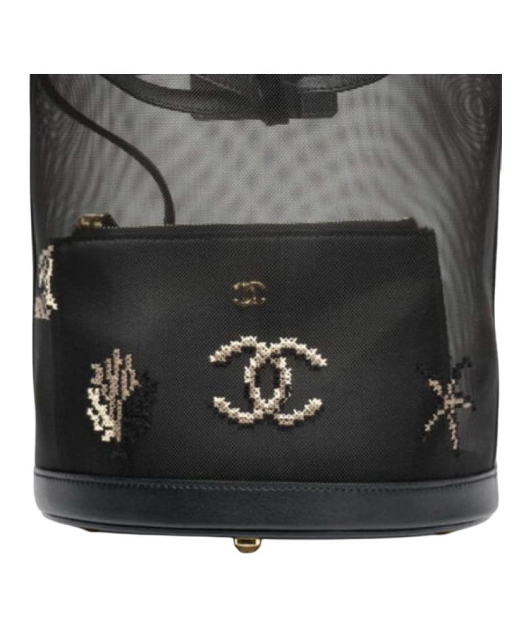 CHANEL Черная сумка через плечо, фото 2